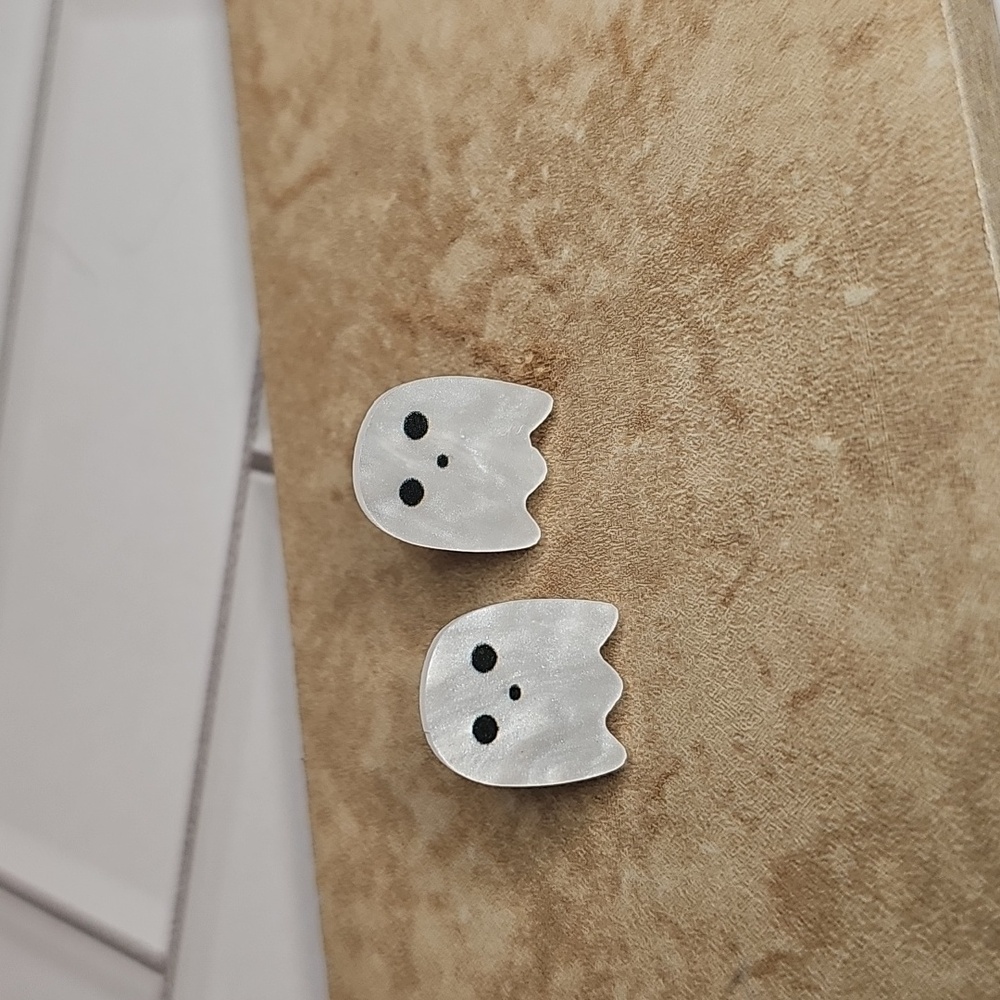 Cute Ghost Shaped Earrings